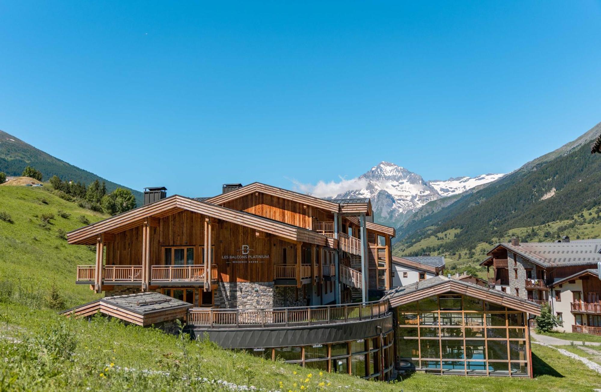 Апартаменты Les Balcons Platinium Val Cenis Ланслевиллар Экстерьер фото